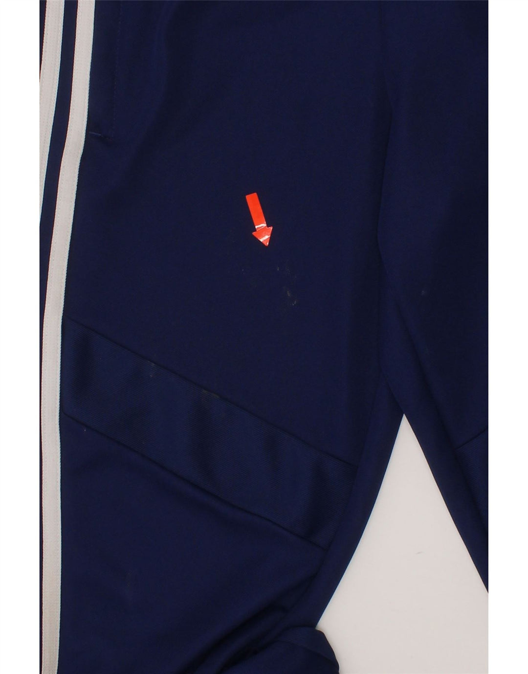 ADIDAS Boys Tracksuit Trousers 11-12 Years  Navy Blue Polyester Vintage Adidas and Second-Hand Adidas from Messina Hembry 