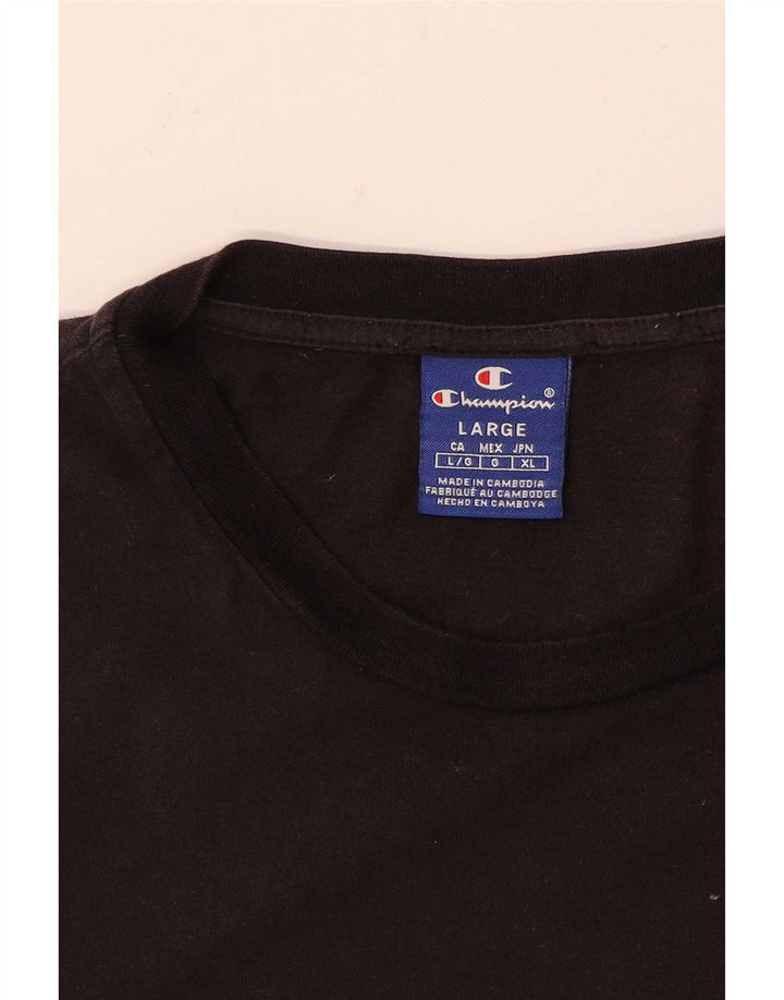 Champion T-Shirt Graphique Homme Grand Marron
