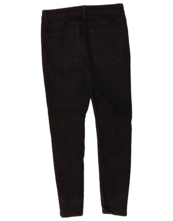 Marks & Spencer Donna The Ivy Skinny Jeans UK 10 Small W27 L26 Nero