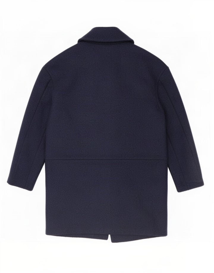 Marks & Spencer Womens Open Overcoat UK 12 Medium Navy Blue