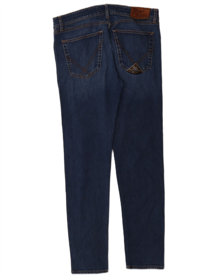 Roy Rogers Womens Candiani Slim Jeans W38 L32 Blue Cotton