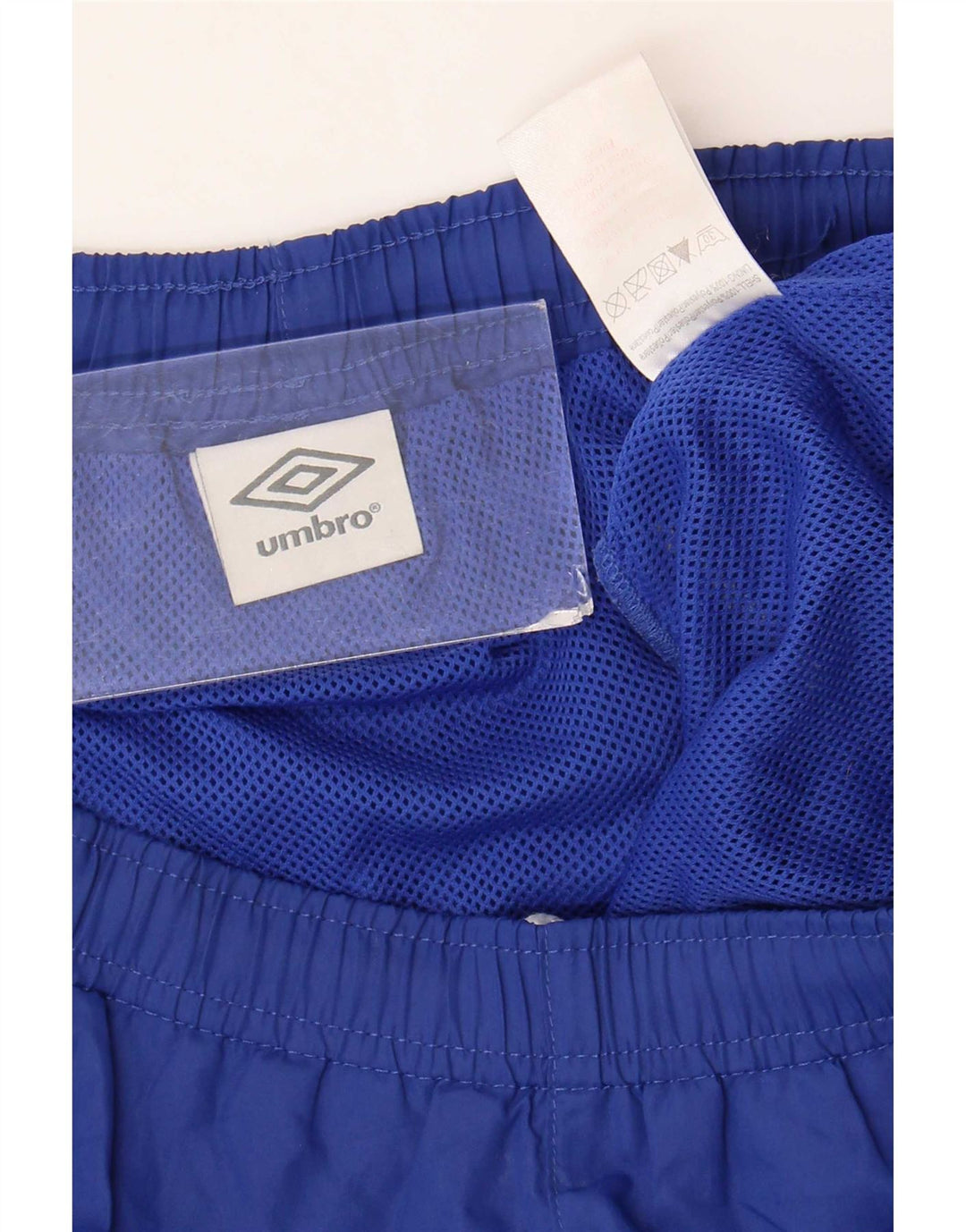 Umbro Mens Sport Shorts Grande Poliéster Azul