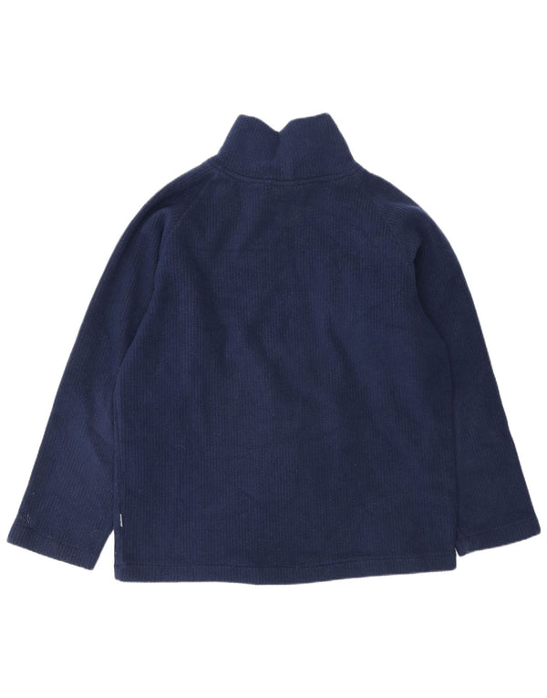Ellesse Womens Oversized Fleece Jumper UK 16 Large Navy Blue Polyester