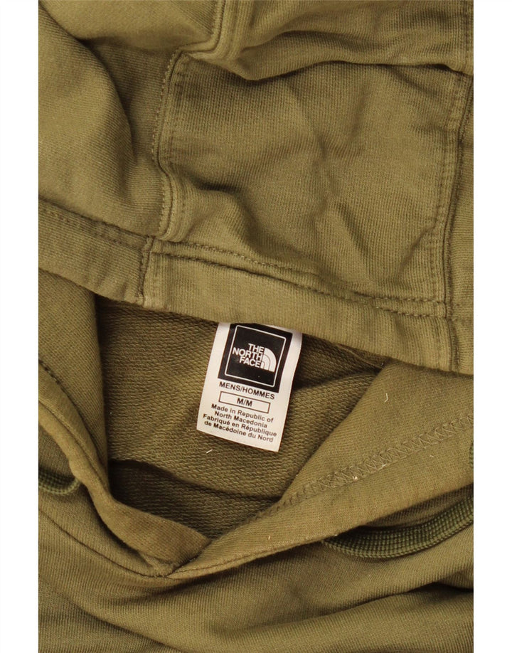 The North Face Mens Graphic Hoodie Jumper Medium Khaki