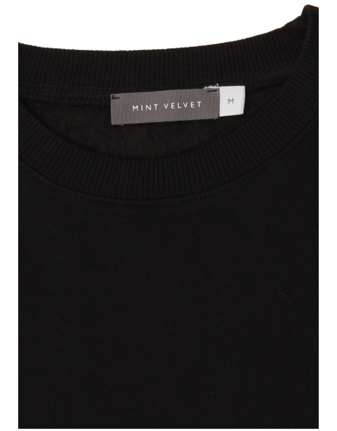 MINT VELVET Sweat-shirt pour femme UK 14 Medium Noir