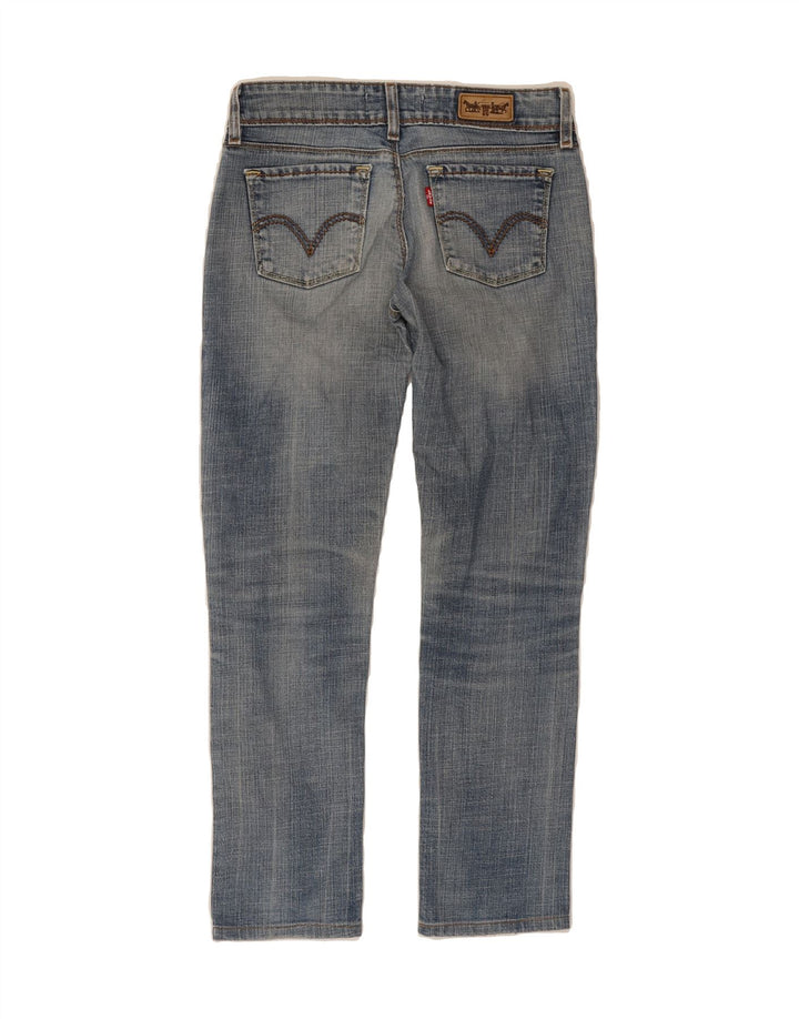 LEVI'S Womens 571 Slim Jeans W29 L27 Blue Cotton Vintage Levi's and Second-Hand Levi's from Messina Hembry 