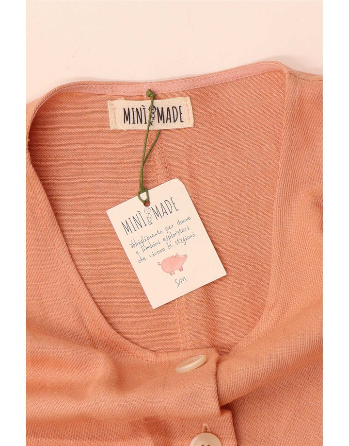 Salopetă vintage pentru femei UK 10 Small Orange