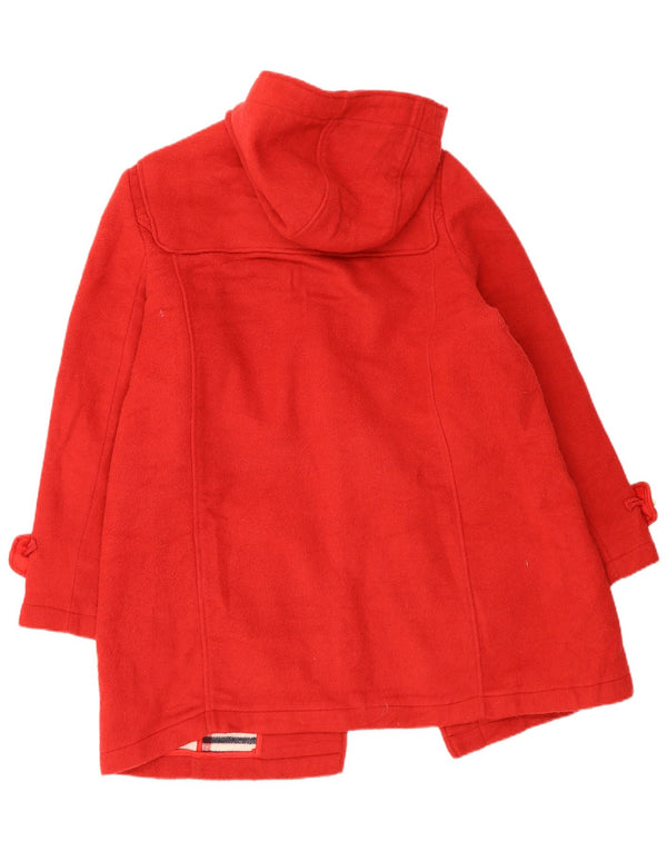 Marks & Spencer Trenca extragrande con capucha para mujer UK 18 XL Poliéster rojo
