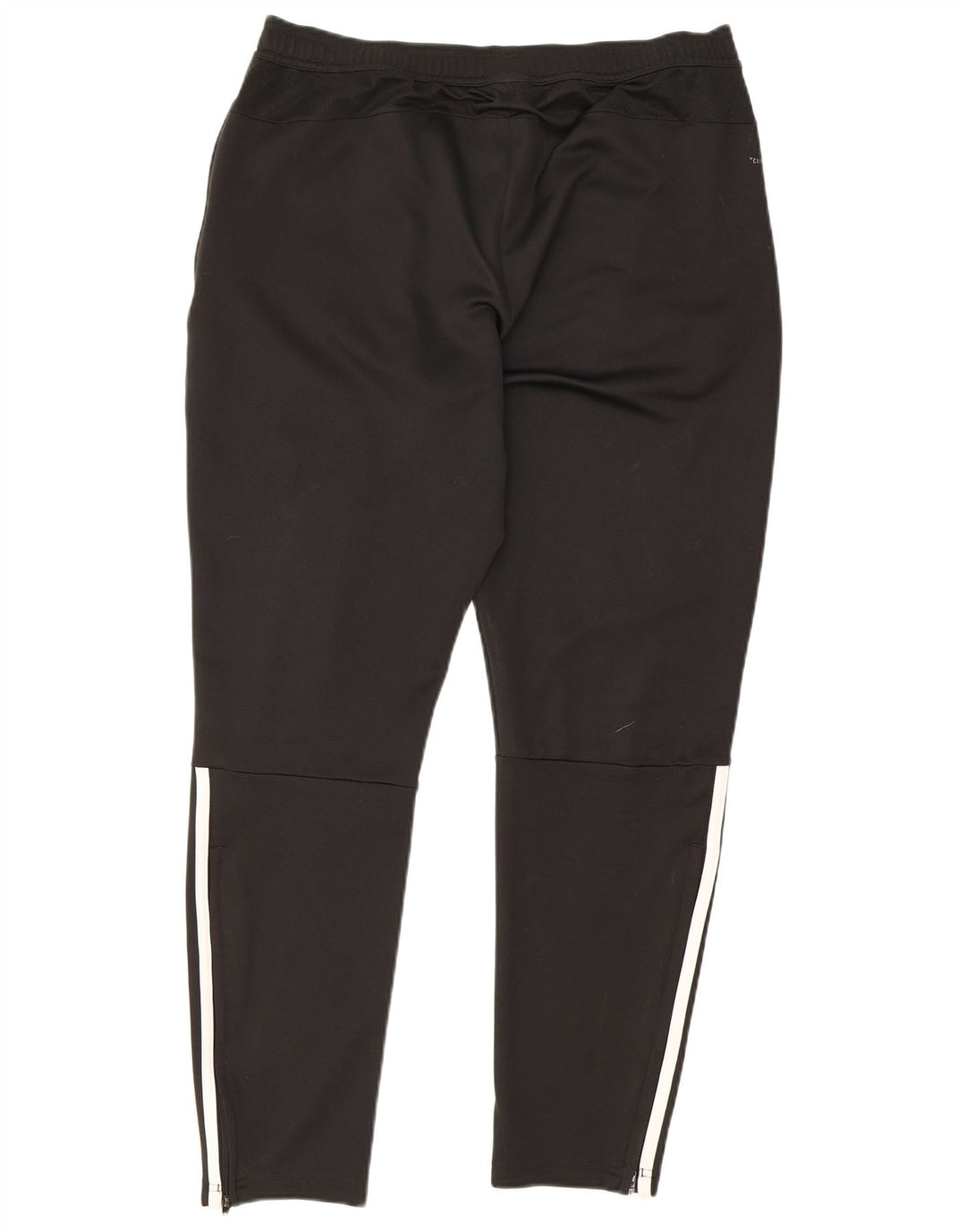 Pantaloni da tuta da uomo Adidas Large neri in poliestere