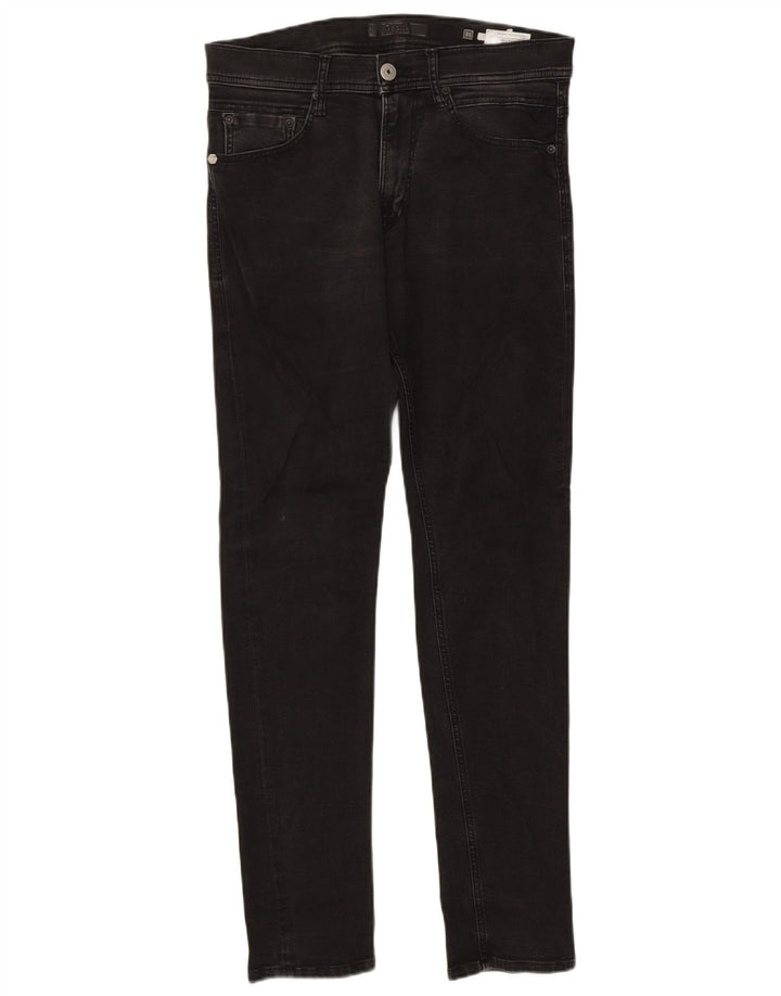 Replay Mens Slim Jeans W31 L32 Grey Cotton