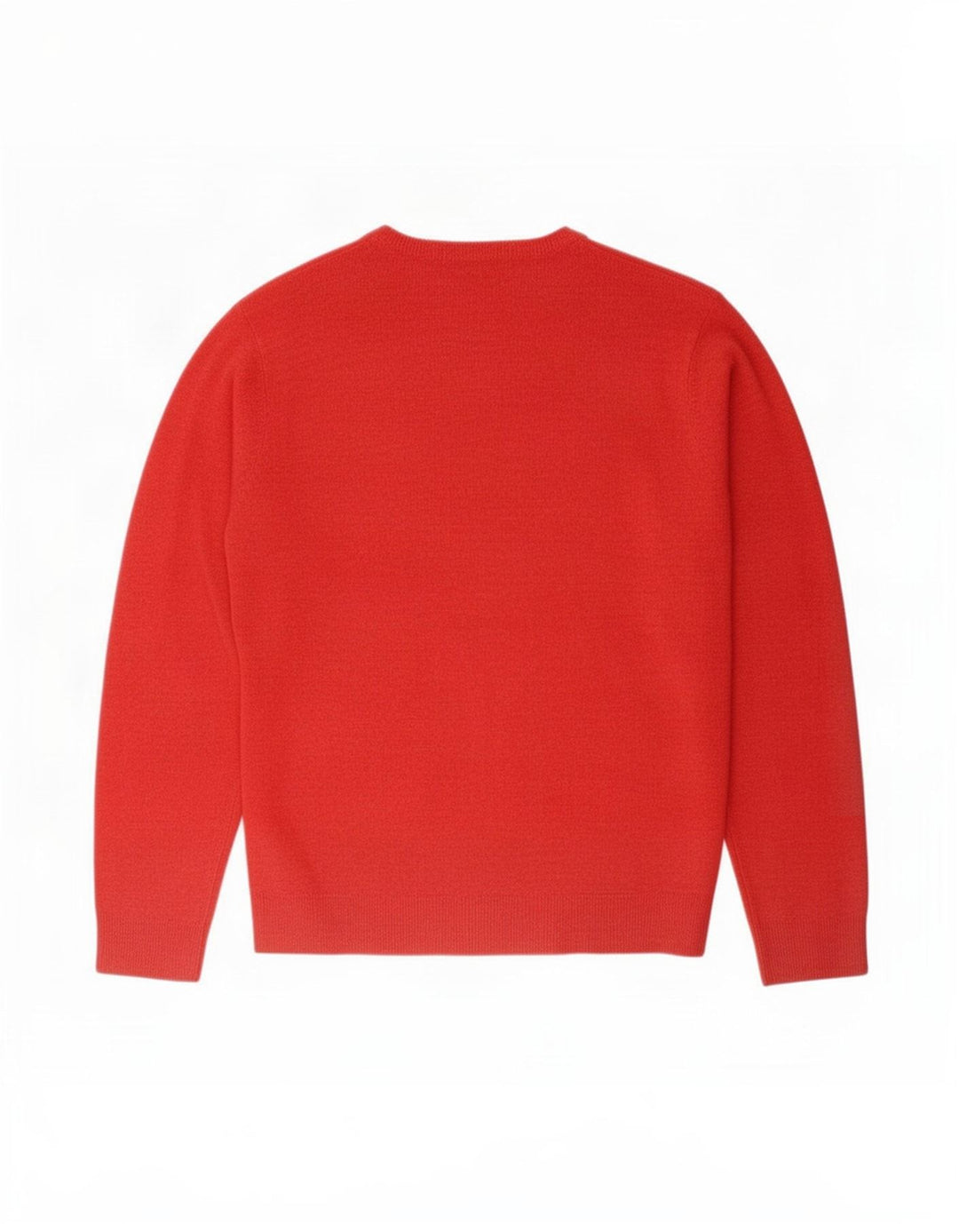 Marks & Spencer Mens V-Neck Jumper Sweater Medium Red Acrylic