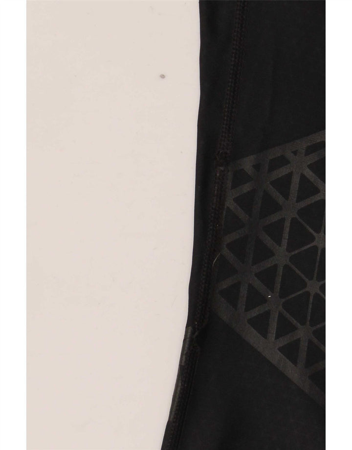 Nike Herre Dri Fit Leggings XL Sort Geometrisk Polyester
