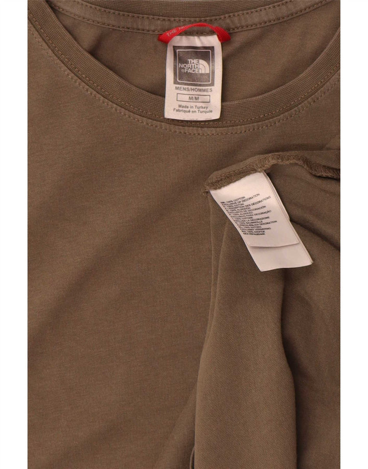 The North Face Mens Graphic T-Shirt Top Medium Khaki