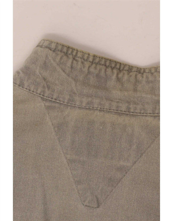 Mustang Mens Denim Jacket UK 38 Medium Grey