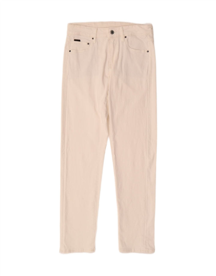 G-STAR Womens Slim Jeans W26 L32 White