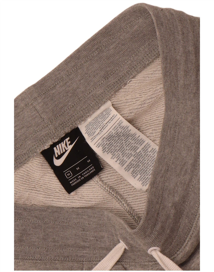 Nike Herren-Sportshorts mit Grafik, mittelgraue Baumwolle