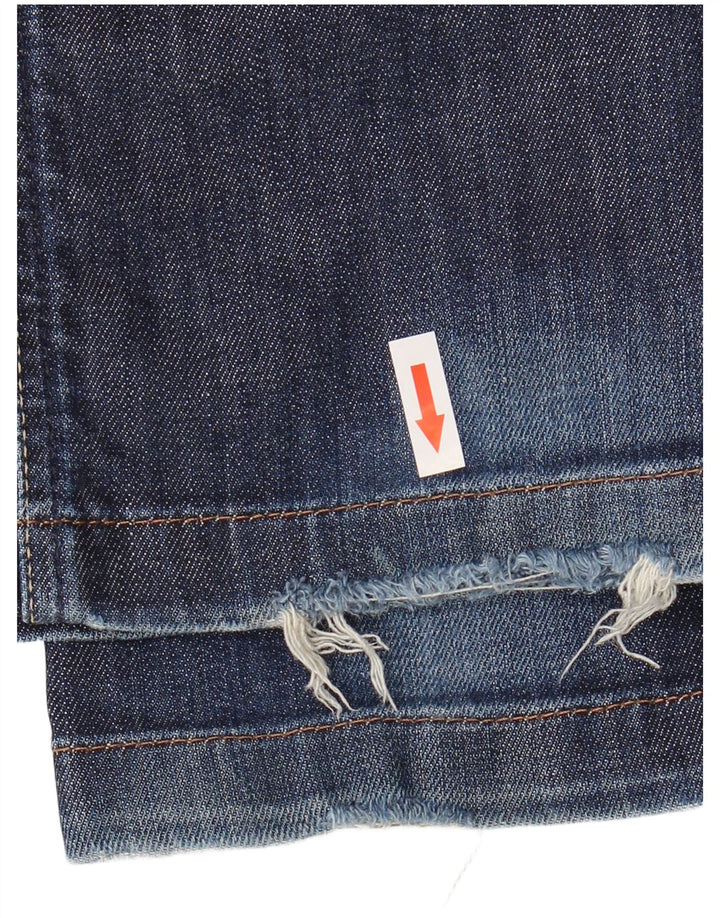 PEPE Jeans Womens Bootcut Jeans W27 L32 Blue Cotton