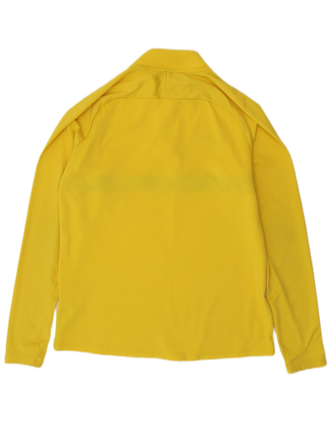 Nike Herre Dri Fit Pullover med lynlås-hals Træningsdragt Top Medium Gul Colourblock