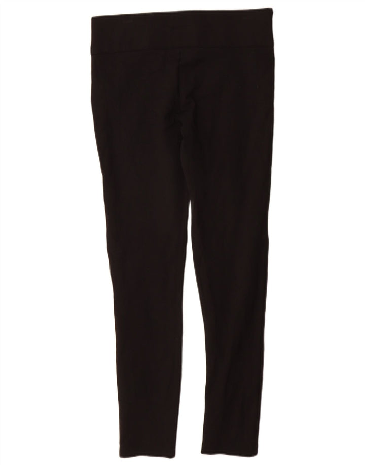 Zara Mujer Leggings Reino Unido 42 Mediano Negro