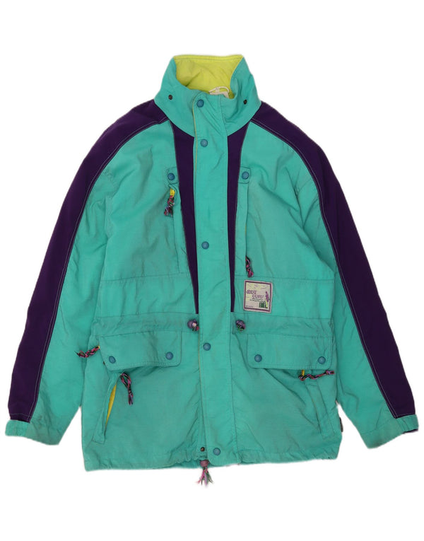 Giacca da sci con cappuccio da uomo Great Escapes IT 48 Colore verde medio