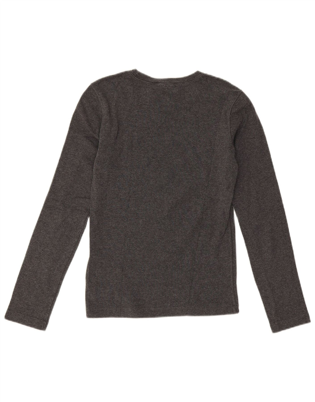 Ralph Lauren Womens Top Long Sleeve UK 10 Small Grey Cotton