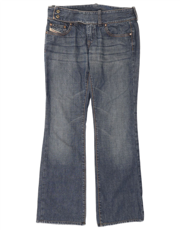 Женские джинсы Diesel Bootcut W27 L30 синие, хлопок