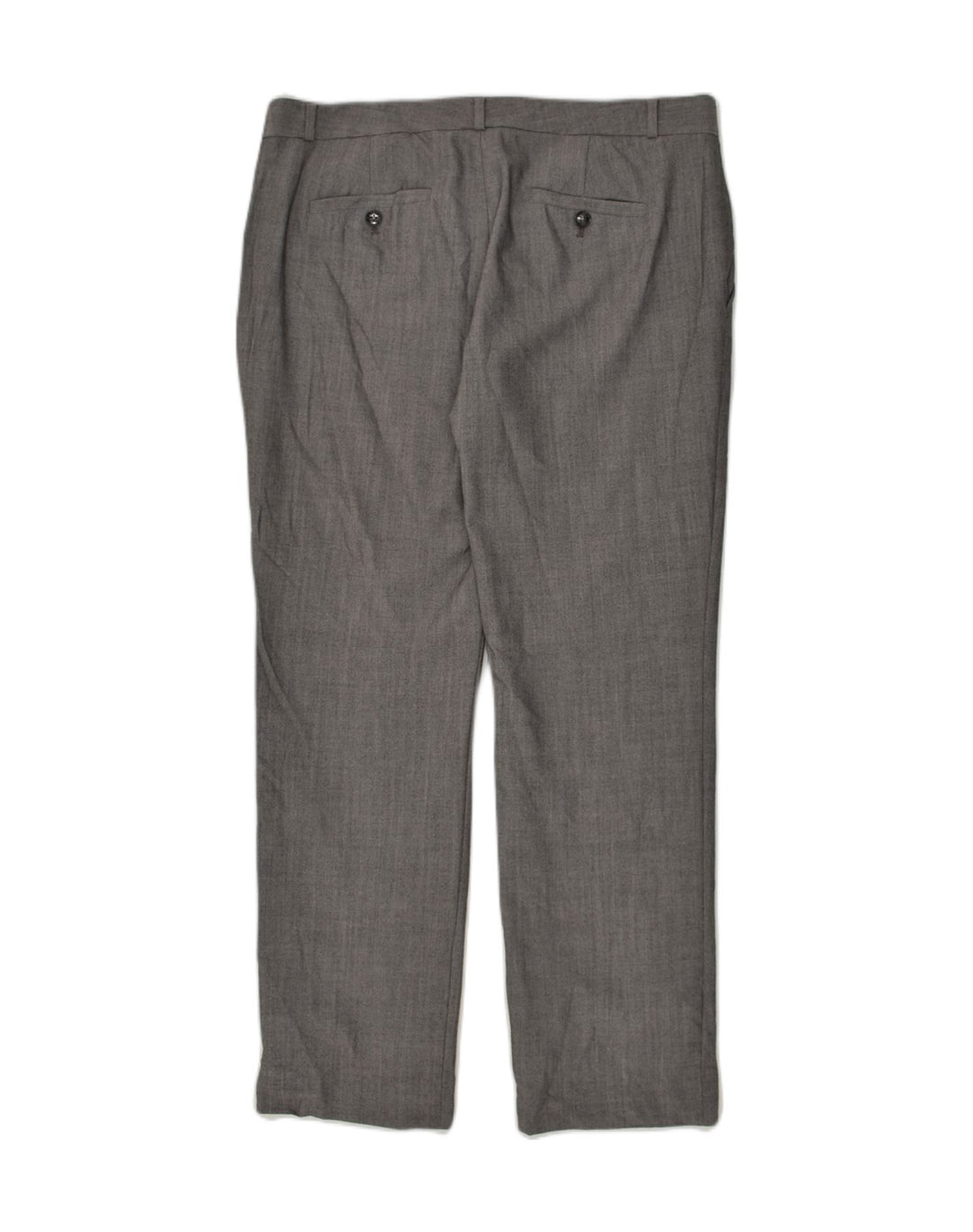 BANANA REPUBLIC Womens Slim Suit Trousers US 10 Large W36 L30 Grey | Vintage Banana Republic | Thrift | Second-Hand Banana Republic | Used Clothing | Messina Hembry 