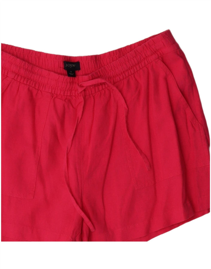 J. Crew Chino Shorts til kvinder Small W27 Pink Linen