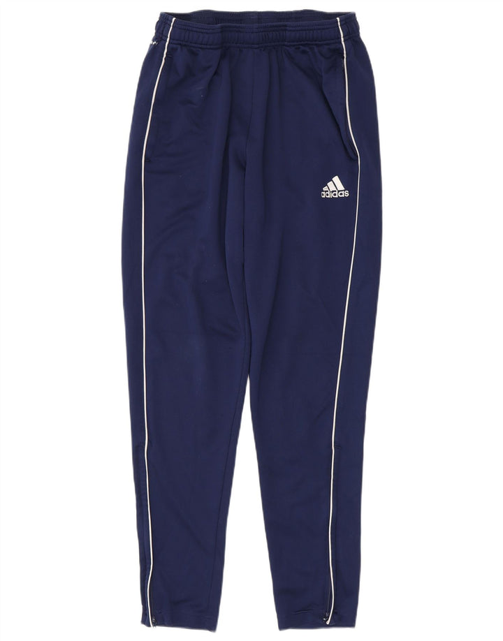 Мужские спортивные брюки Adidas Aeroready, большие темно-синие брюки из полиэстера
