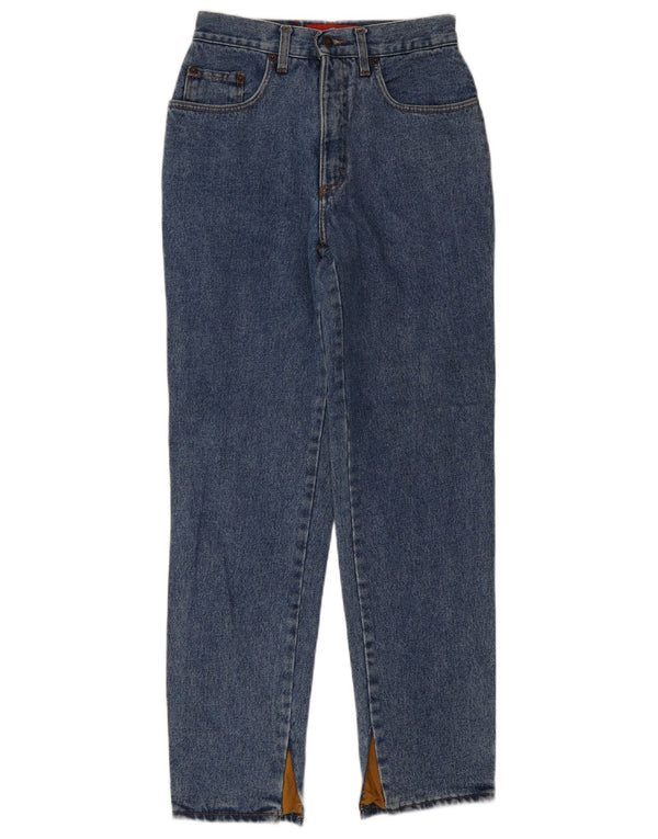 Casucci Womens Tapered Jeans W26 L31 Blue Cotton