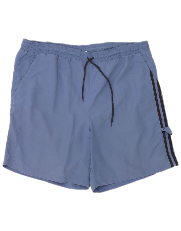 Adidas Mens Cargo Sport Shorts XL Azul Poliéster