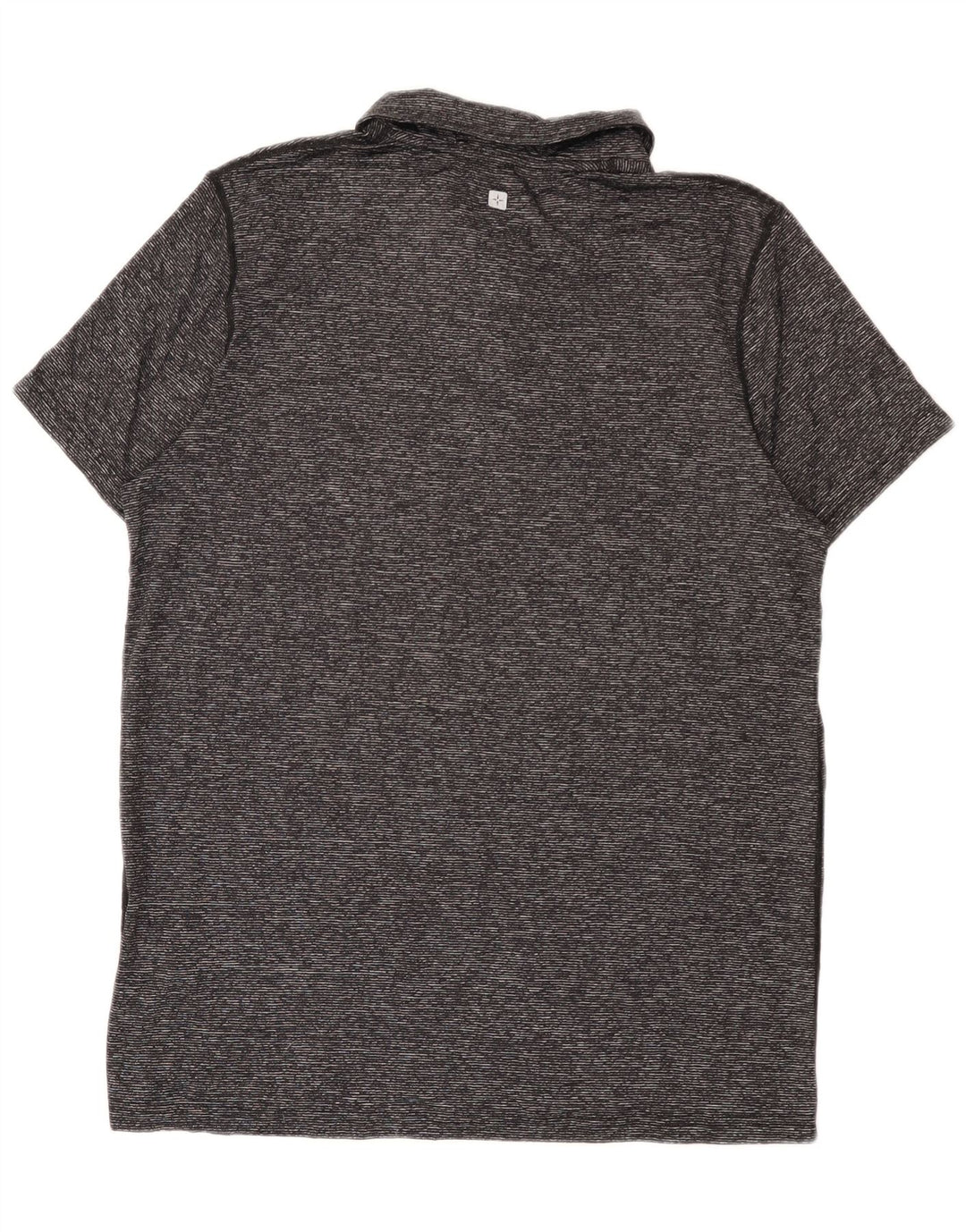 Mountain Warehouse Mens IsoCool Polo Shirt Medium Grey Flecked Polyamide