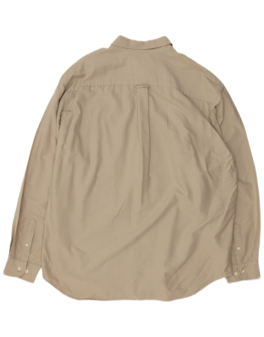 Koszula męska EDDIE BAUER XL, beżowa, bawełniana