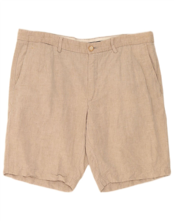 Massimo Dutti Mens Chino Shorts EU 44 Grande W34 Bege