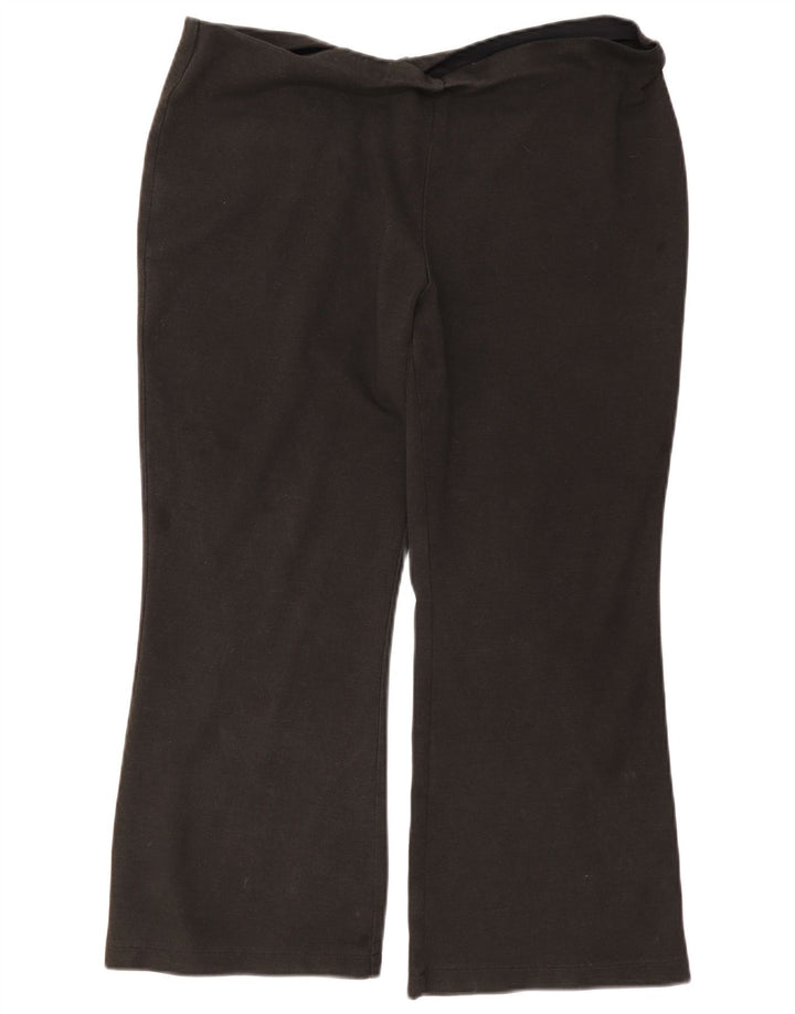 Marks & Spencer Womens Crop Leggings UK 18 XL Black