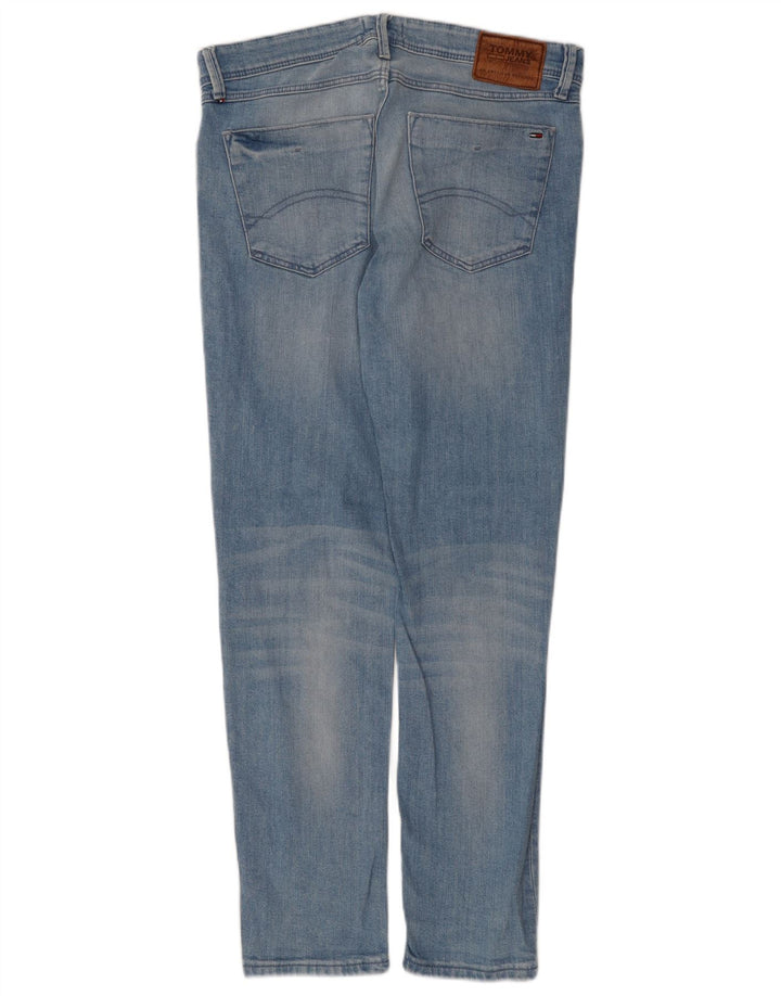 Jeans slim da uomo Tommy Hilfiger W32 L30 cotone blu