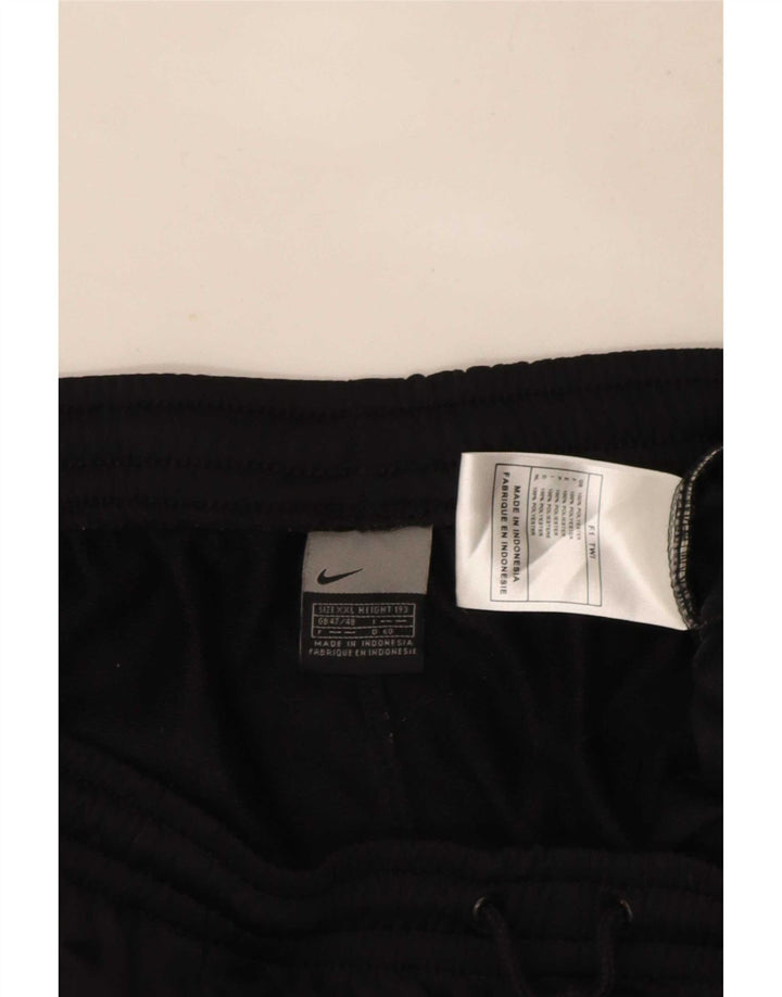 Nike Mens Tracksuit Trousers UK 47/48 2XL Black Polyester
