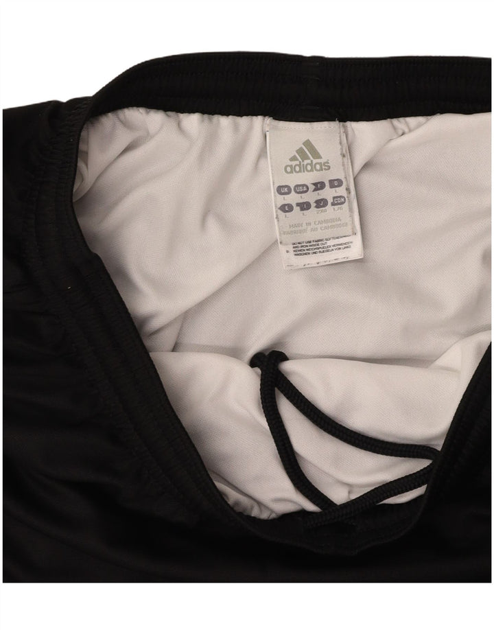 ADIDAS Sportsshorts til mænd, store sorte polyester