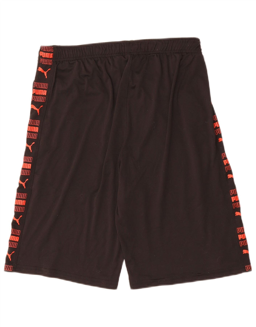 PUMA Grafiske sportsshorts til mænd, store sorte polyester