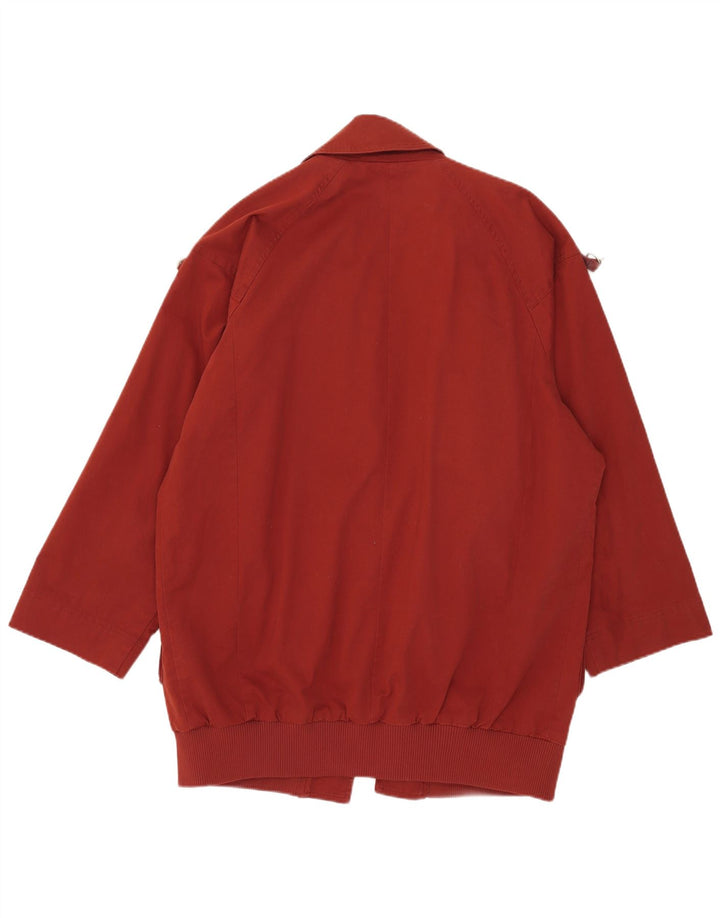 Dkny Womens Open Oversized Overfrakke UK 10 Small Red