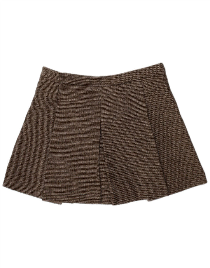 ZARA Girls Mini Skirt 7-8 Years W24  Brown