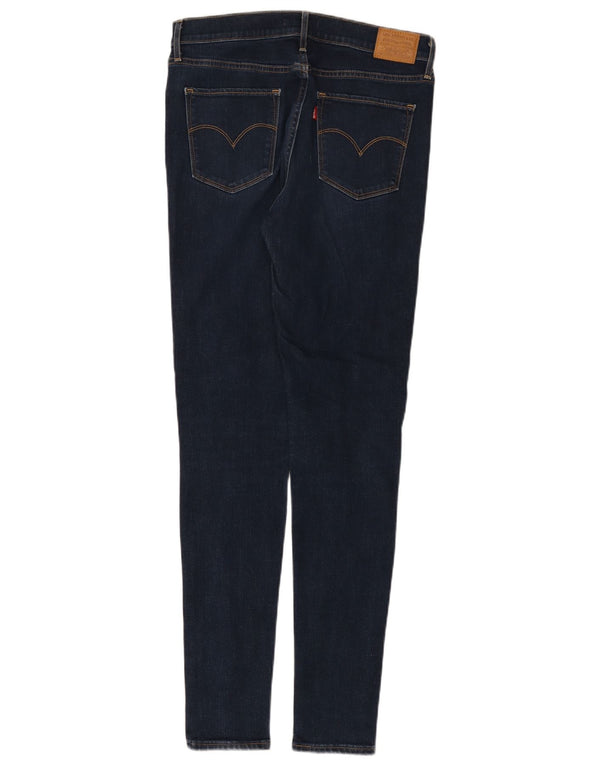 Женские джинсы суперскинни Levi's 720 с высокой посадкой W29 L32 Темно-синие хлопковые