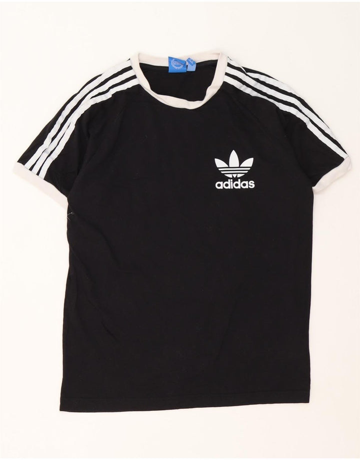 Adidas T-Shirt Homme Haut Noir Moyen Coton