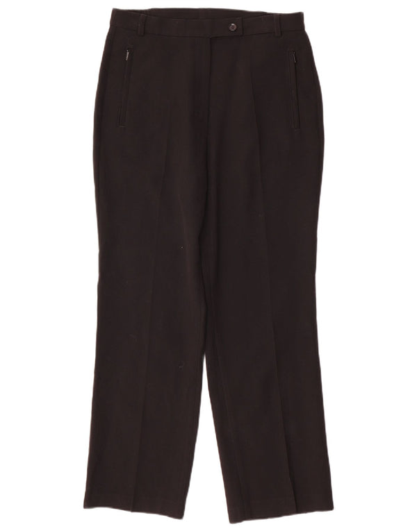 Marks & Spencer Lige fritidsbukser til kvinder UK 8 Small W28 L26 Sort