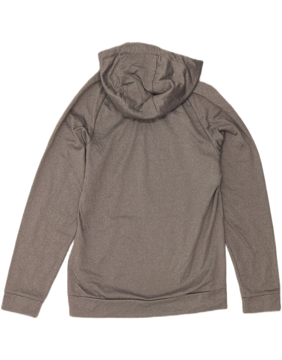 Nike Dri Fit hættetrøje til mænd, lille grå polyester