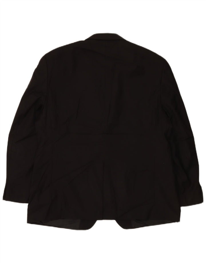CHAPS Mens 2 Button Blazer Jacket UK 40 Large Black