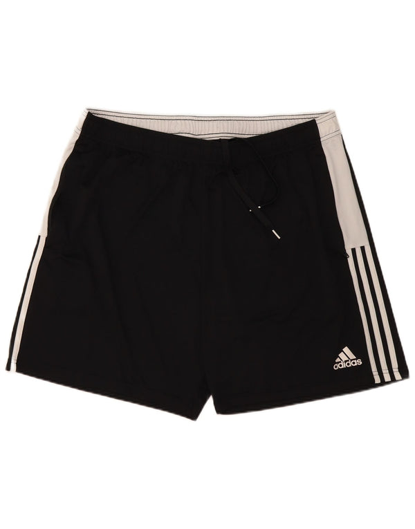 Adidas muške sportske kratke hlače Aeroready 2XL crni poliester u boji