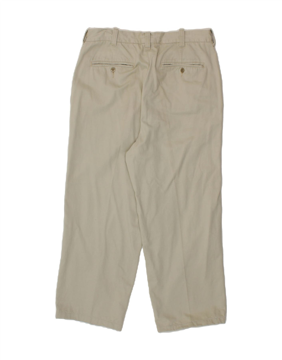 GAP Mens Straight Chino Trousers W34 L26 Off White Cotton Vintage Gap and Second-Hand Gap from Messina Hembry 