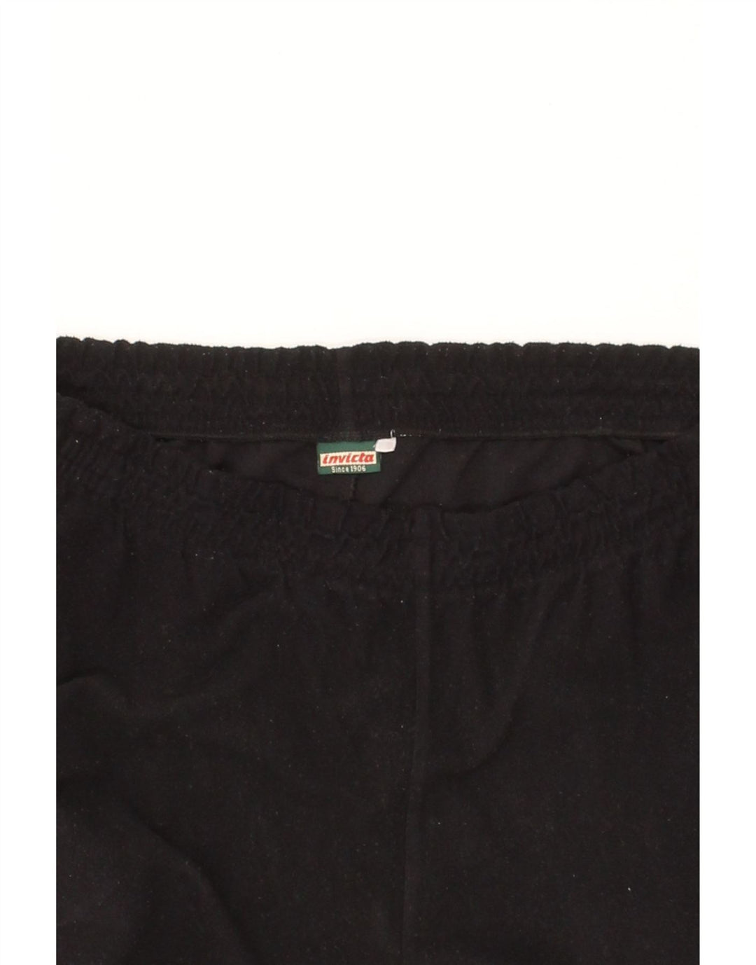 INVICTA Mens Tracksuit Trousers Large Black Polyester Vintage Invicta and Second-Hand Invicta from Messina Hembry 