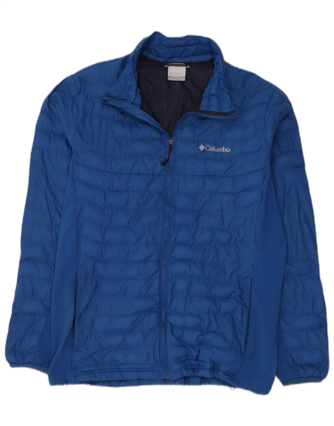 Columbia Mens Padded Jacket UK 40 Large Blue Nylon